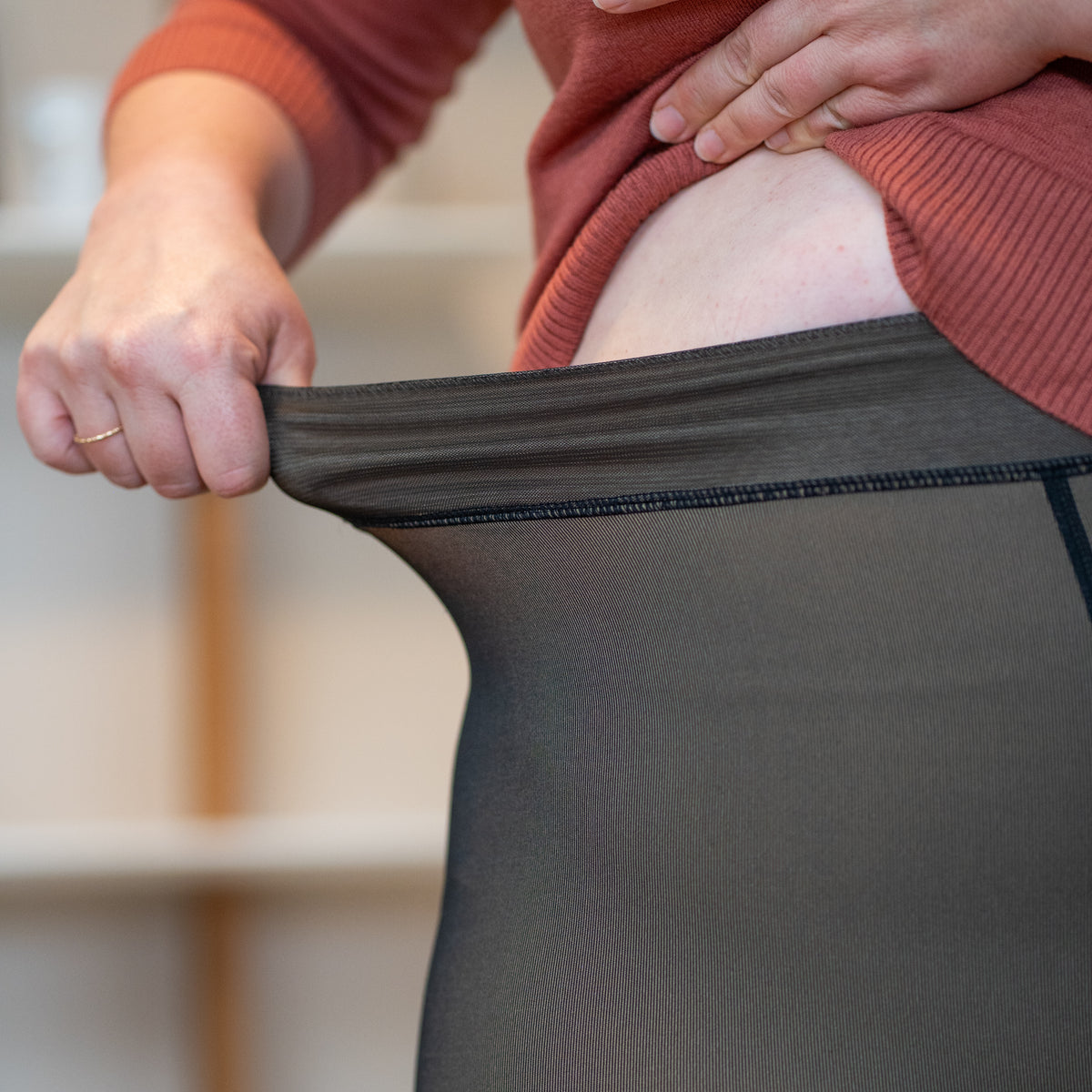 Noordse gezellige panty